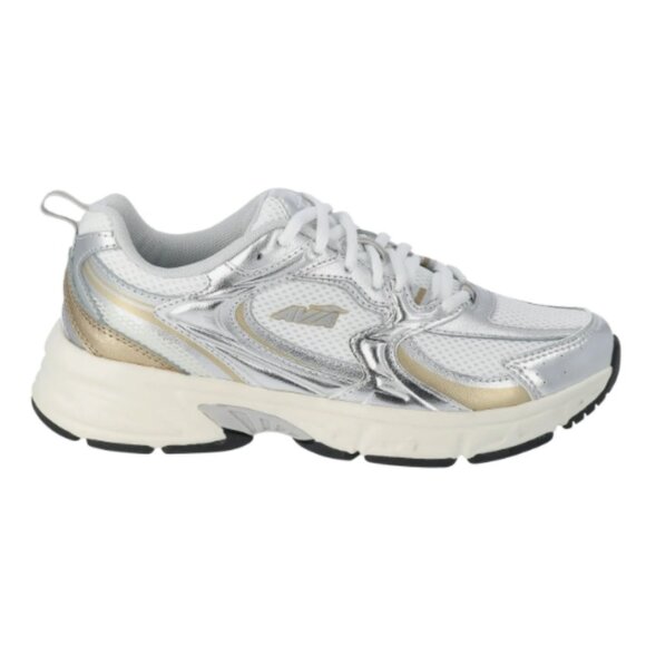 Avia Women's 5000 Performance Sneakers Wide Fit, Size 12W, Gold - Picture 2 of 5